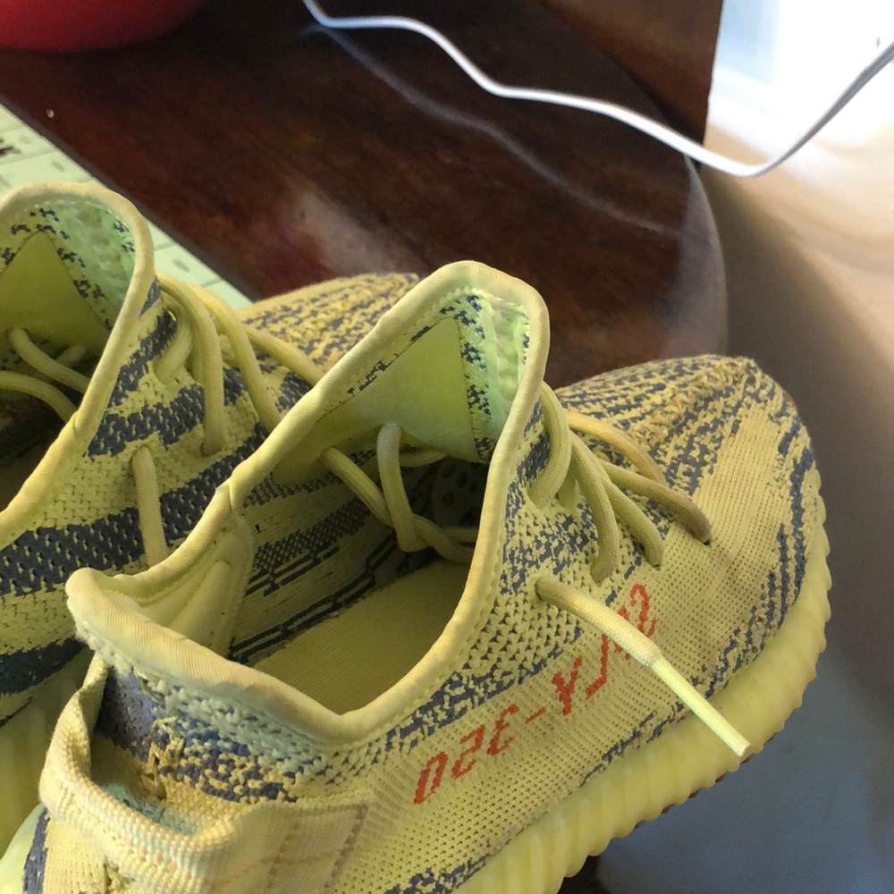 Yeezys will be cleaned before selled